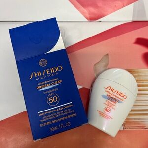 Shiseido Urban Environment Mineral Clear Sunscreen SPF 50 Wrinkles Rad Exp 2027
